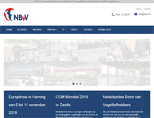 Tablet Screenshot of nbvv.nl